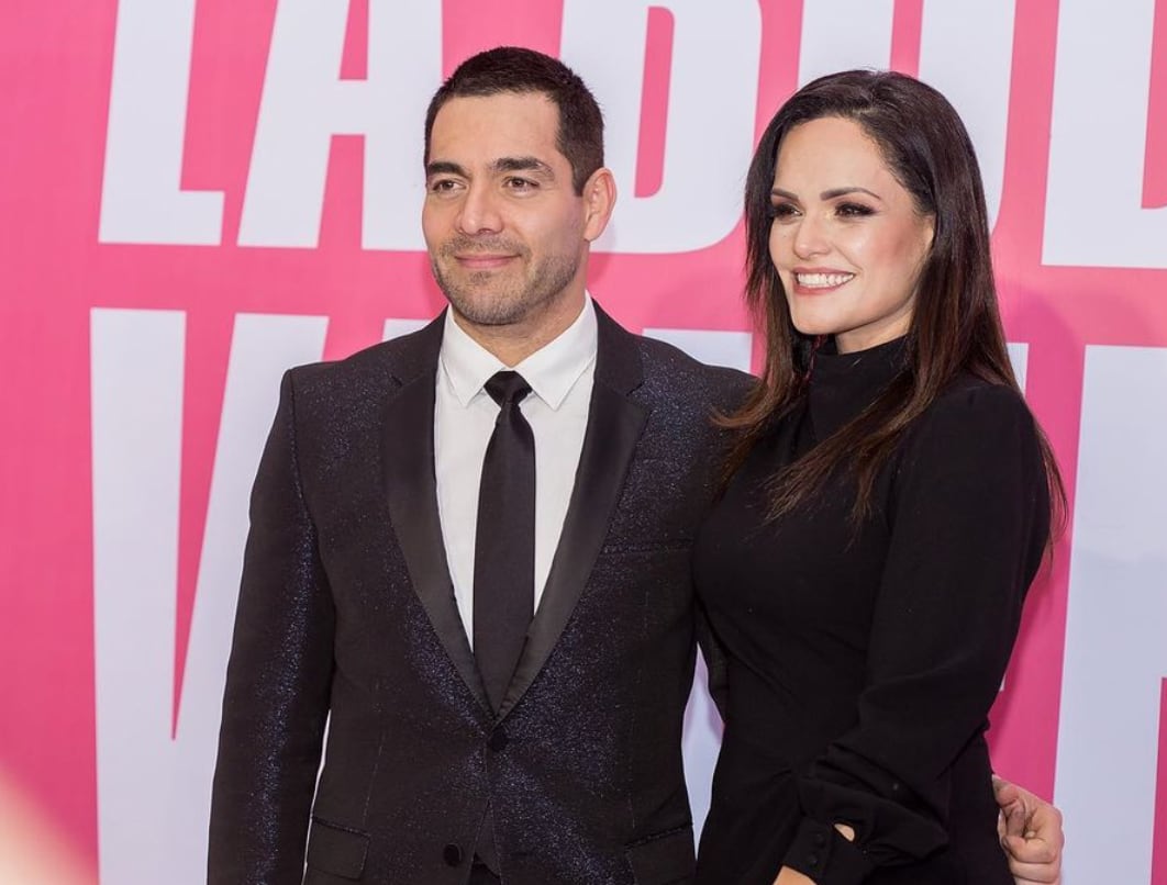 Omar Chaparro y su esposa, Lucía Ruíz