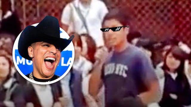 Eduin Caz de joven y antes de Grupo Firme