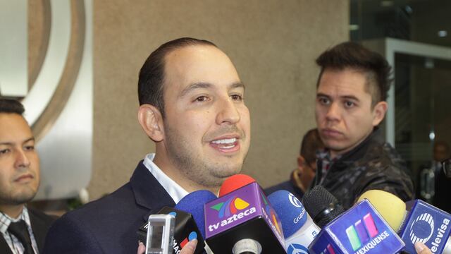 El presidente de Acción Nacional, Marko Cortés.