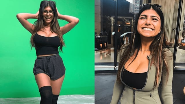 Mia Khalifa, ex actriz porno.