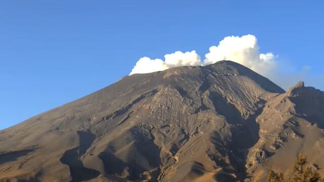 Volcán Popocatépetl el 23 de junio