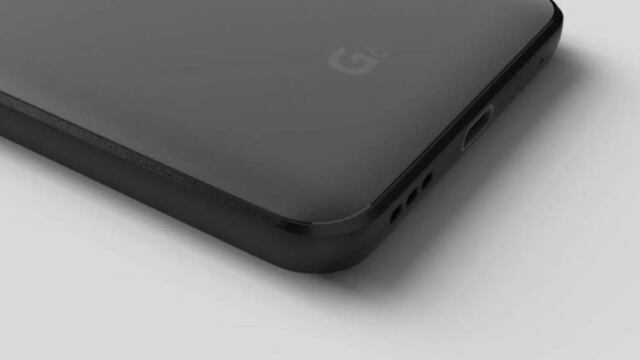 Imagen conceptual del LG G6.