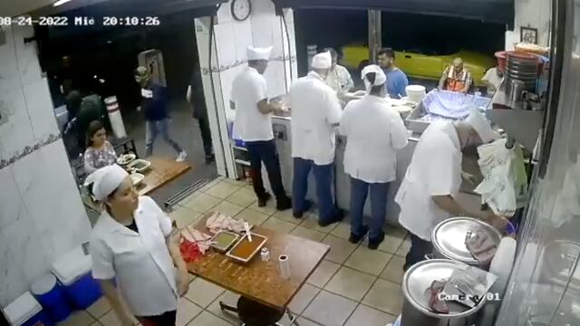 Asalto a taquería en Guadalajara