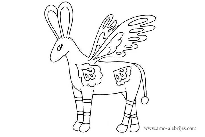 Dibujo de alebrijes
