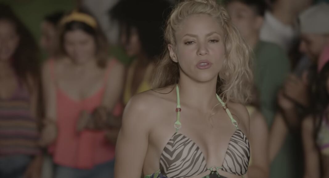 Shakira en La Bicicleta