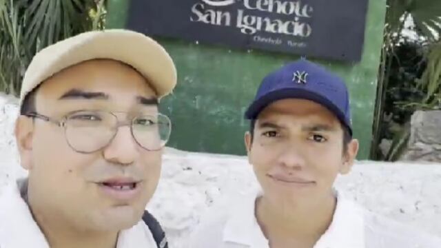 Ni con su marcado acento estos yucatecos pudieron convencer a los de Cenote San Ignacio de que eran locales