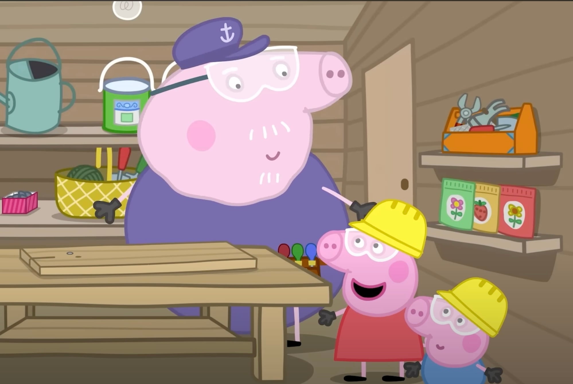 Peppa Pig y George Pig hacen reparaciones en casa: Capítulo completo en YouTube para ver en español por Día Nacional del Azulejo