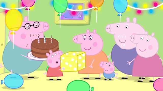 Peppa Pig Día de la Torta Selva Negra