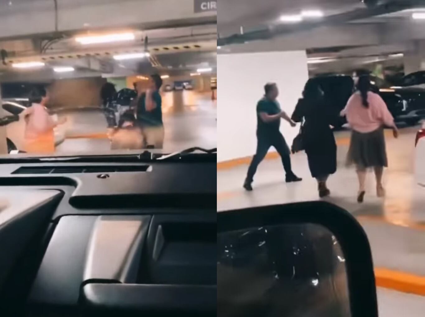 2 hombre se pelean durante El Buen Fin 2022 en Boca del Río, Veracruz