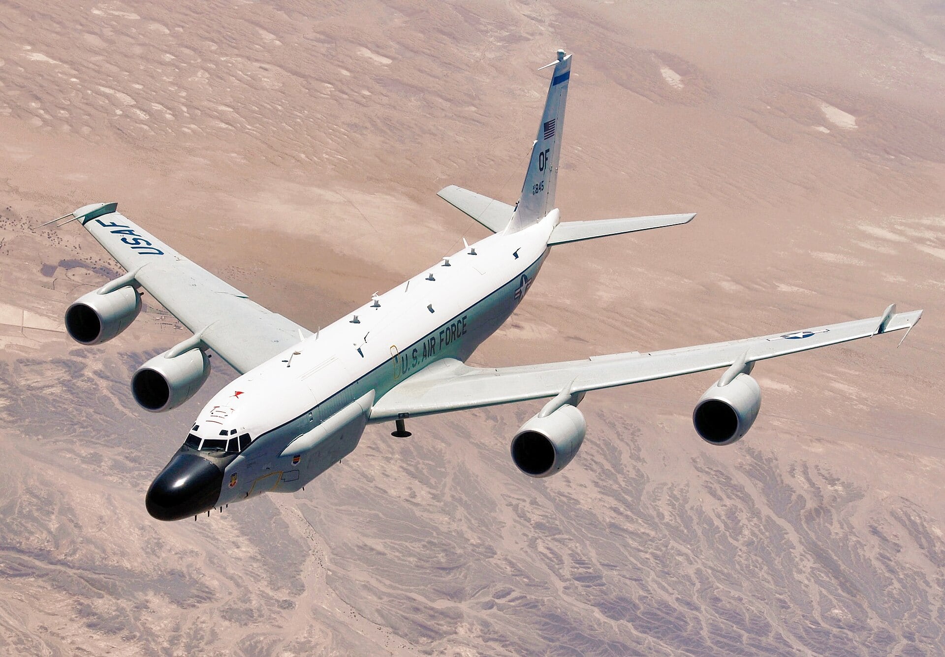 Avión militar de Estados Unidos Rivet Joint