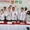 Mario Delgado es abucheado en Oaxaca por decir que hay “mercenarios de los medios de comunicación”