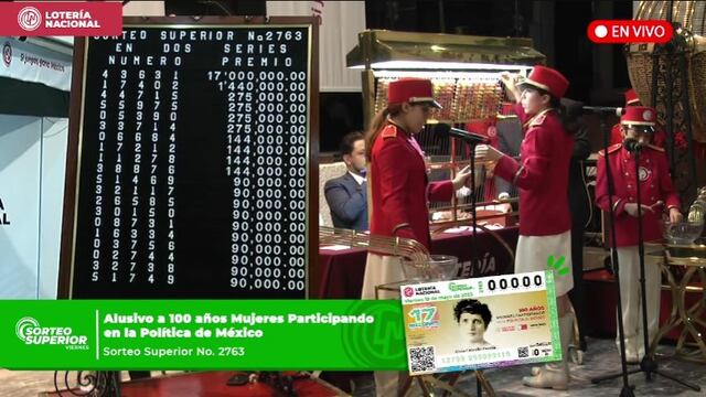 Resultados Sorteo Superior 2763 de Lotería Nacional en vivo: ganadores de hoy 19 de mayo