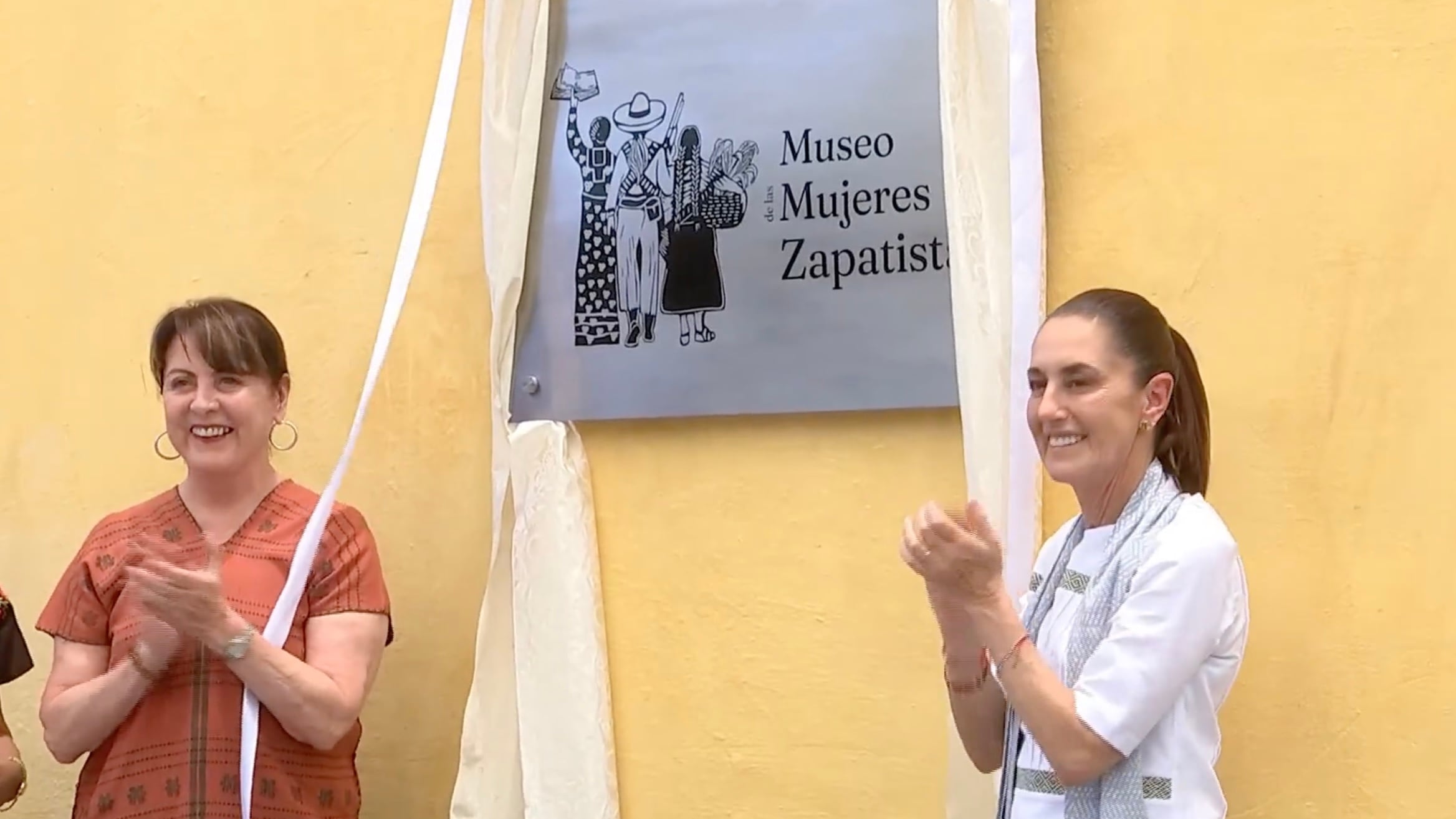 Sheinbaum inaugura el Museo de las Mujeres Zapatistas en Morelos