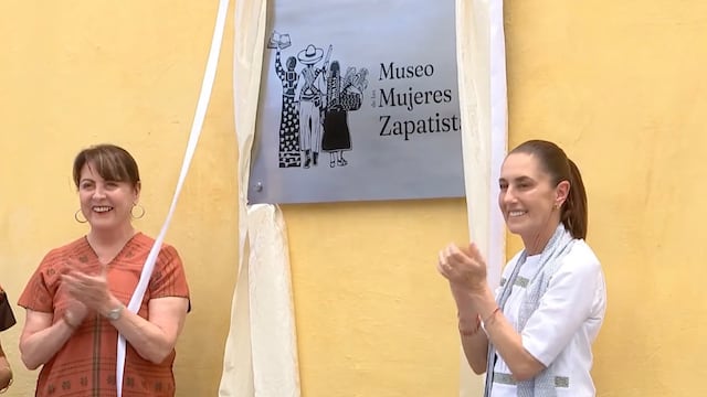 Sheinbaum inaugura el Museo de las Mujeres Zapatistas en Morelos