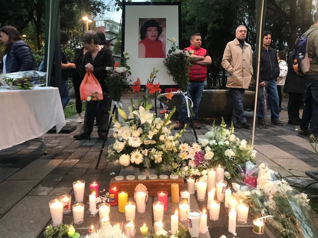 Acto en memoria de Cristina Vázquez Chavarría en 2019