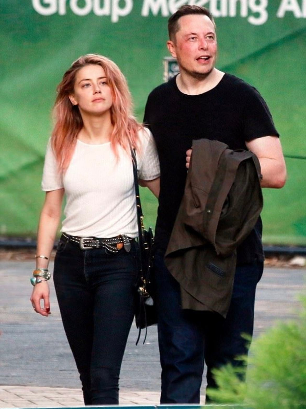 Elon Musk y Amber Heard