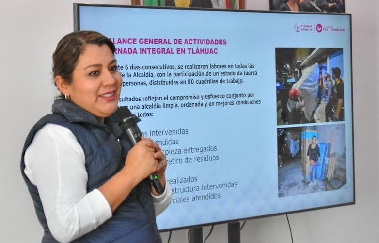 Berenice Hernández Calderón, alcaldesa de Tláhuac