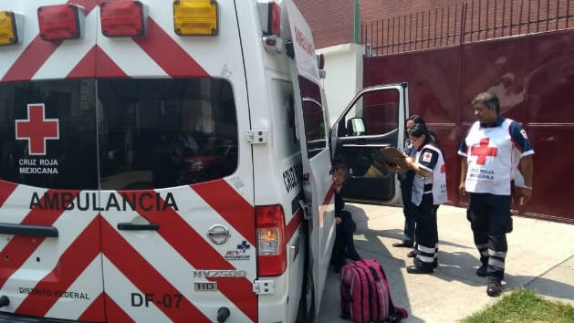 Emergencia en derrumbe de edificio.