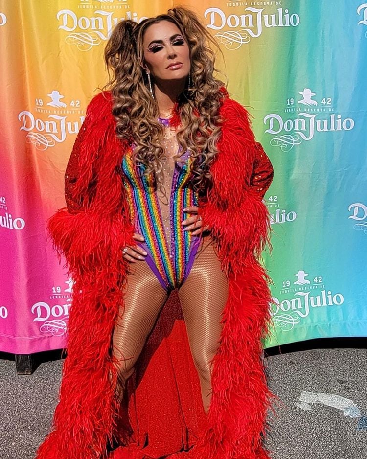 Ninel Conde en el Pride de San Francisco.