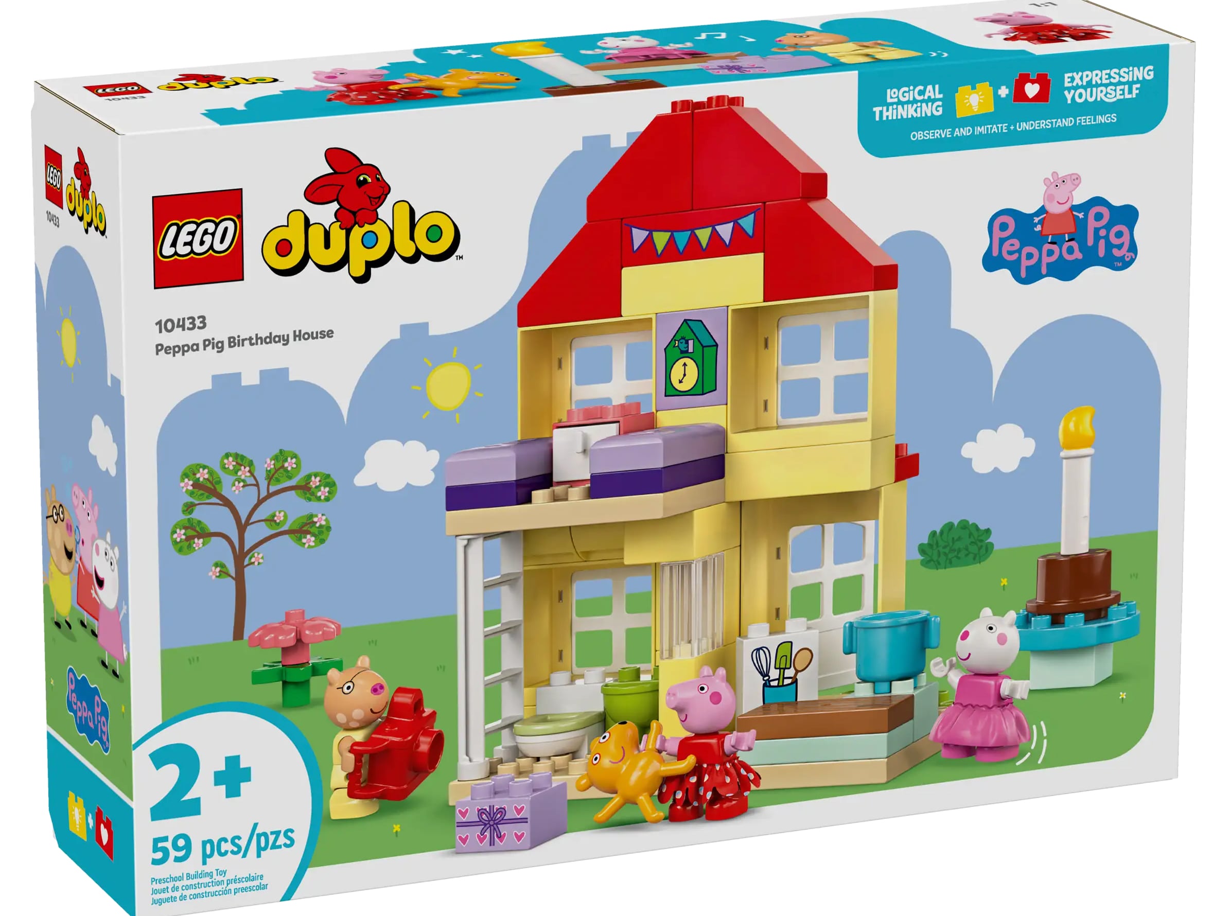 LEGO DUPLO Casa de Cumpleaños de Peppa Pig