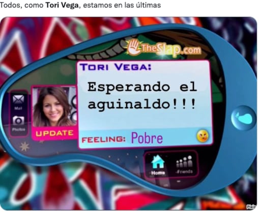 Notas de Instagram recuerdan a Tori Vega en Victorious