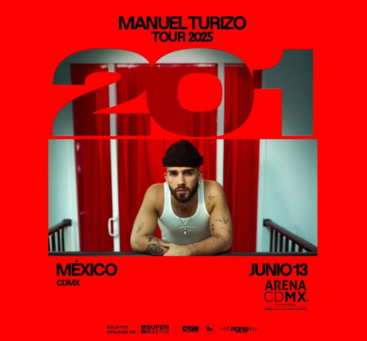 Manuel Turizo en Arena CDMX