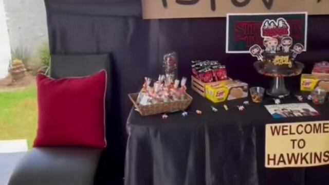 Fiesta temática de Stranger Things