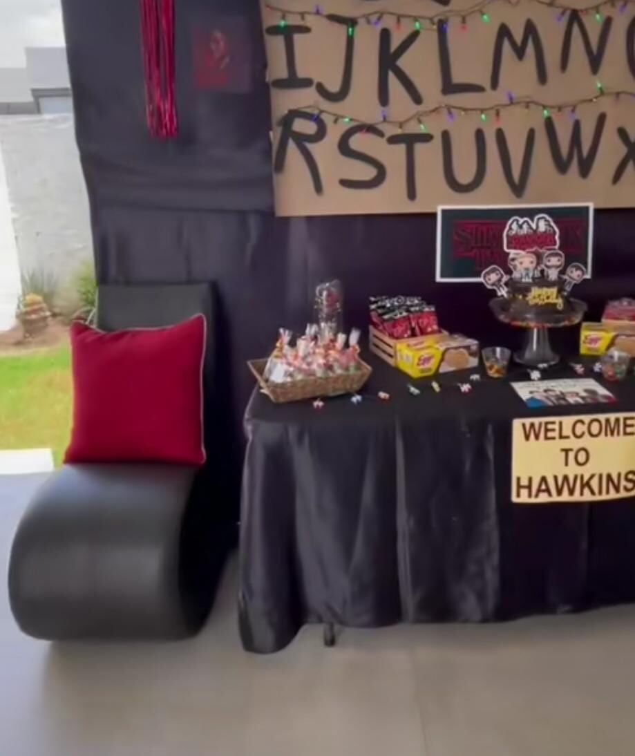 Fiesta temática de Stranger Things