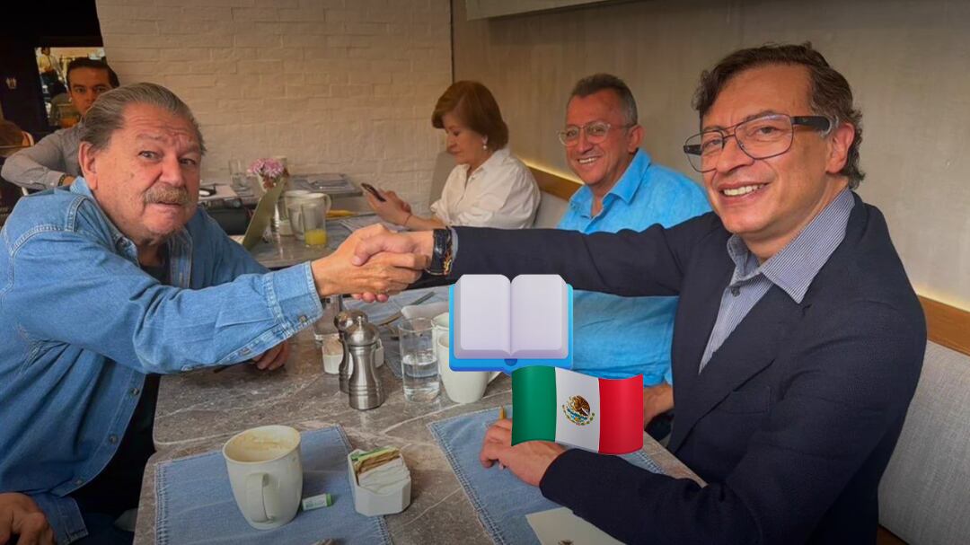 Gustavo Petro acuerda con Paco Ignacio Taibo la edición de su libro en CDMX