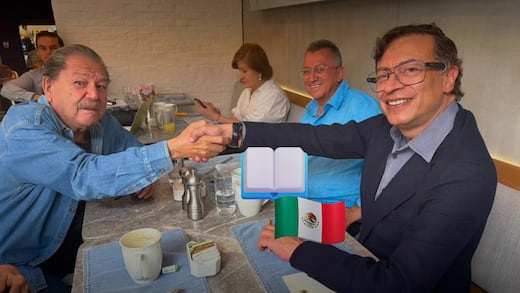 Gustavo Petro acuerda con Paco Ignacio Taibo la edición de su libro en CDMX