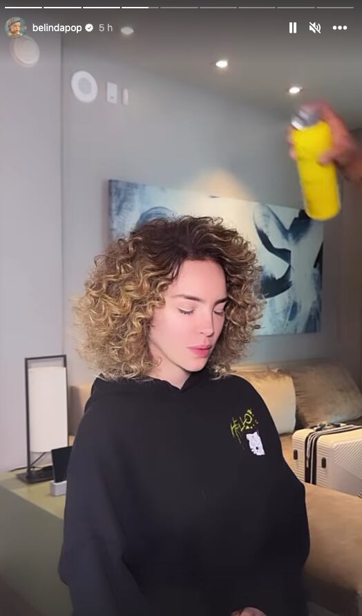 Belinda sorprende con un nuevo look y se despide de su cabellera larga