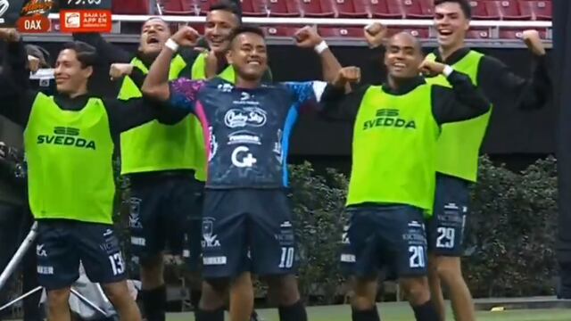 Alebrijes de Oaxaca celebró a lo Henry Martín ante Tapatío.