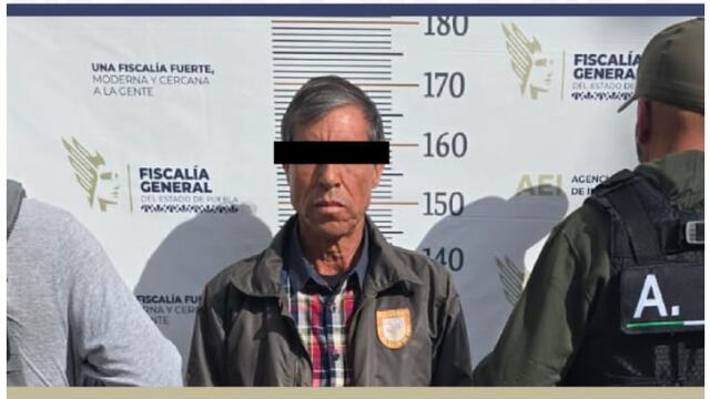 Fiscalía de Puebla detuvo a Renato por daño en propiedad ajena