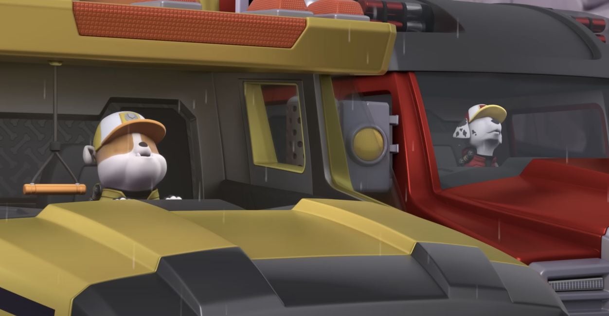 Paw Patrol con los Big Truck Pups