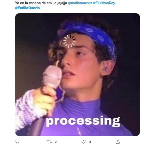 Fans de Emilio Osorio se sorprenden por su escena de cama.