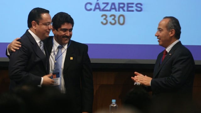 Germán Martínez Cázares, Manuel Espino y Felipe Calderón