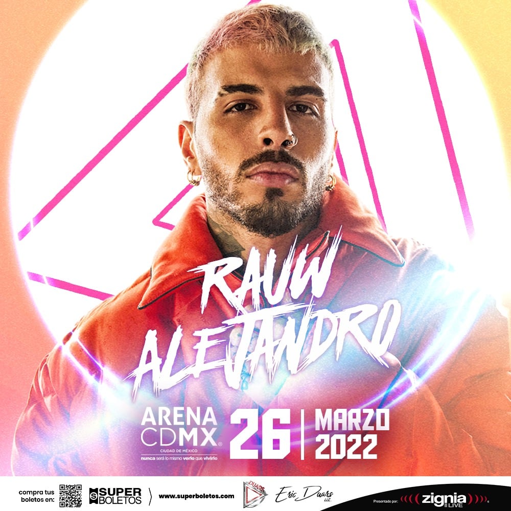 Rauw Alejandro, concierto CDMX