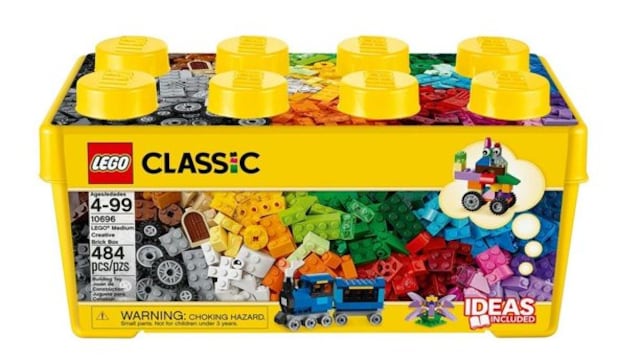 set LEGO bloques de colores Bodega Aurrerá