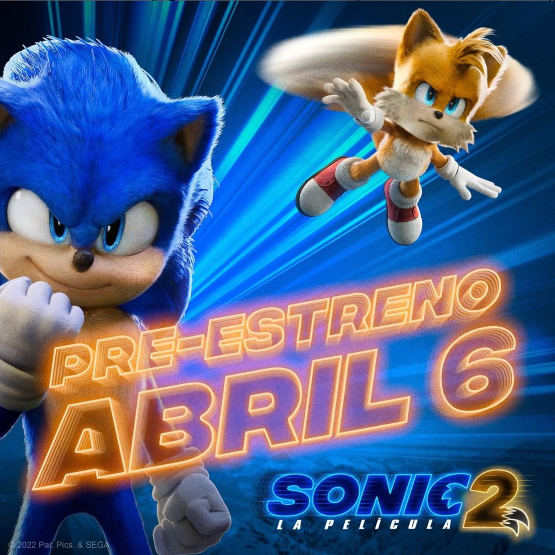 Sonic 2 estreno