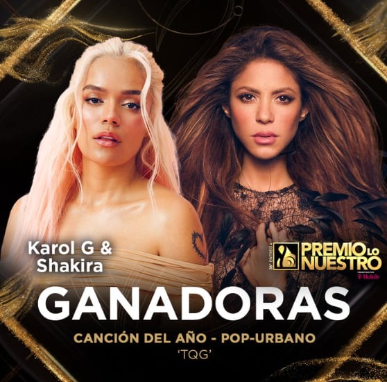 Premios Lo Nuestro 2024: ‘TQG’ gana a Canción Del Año – Pop-Urbano