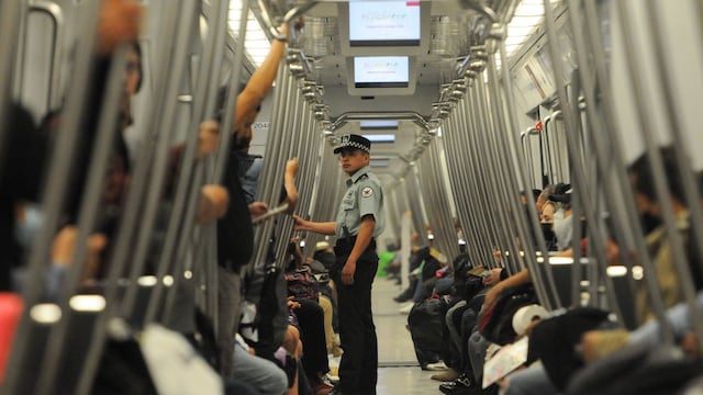 Claudia Sheinbaum, jefa de gobierno de la capital, asistió a la reapertura del tramo subterráneo de la Línea 12 del metro