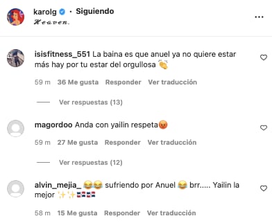 Aseguran que Karol G no ha superado a Anuel AA