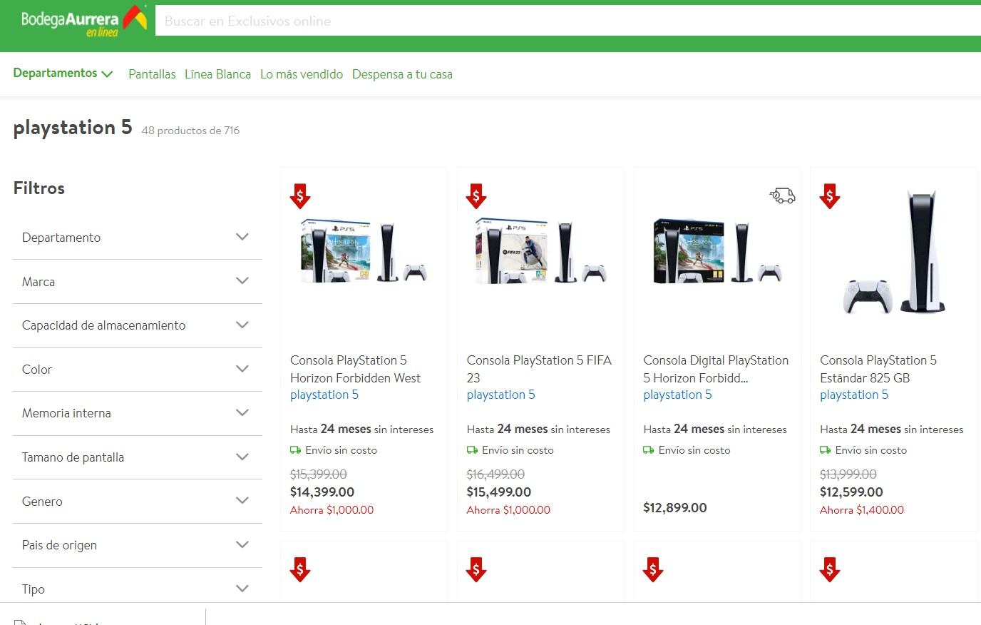 Ofertas en Bodega Aurrerá para el PS5