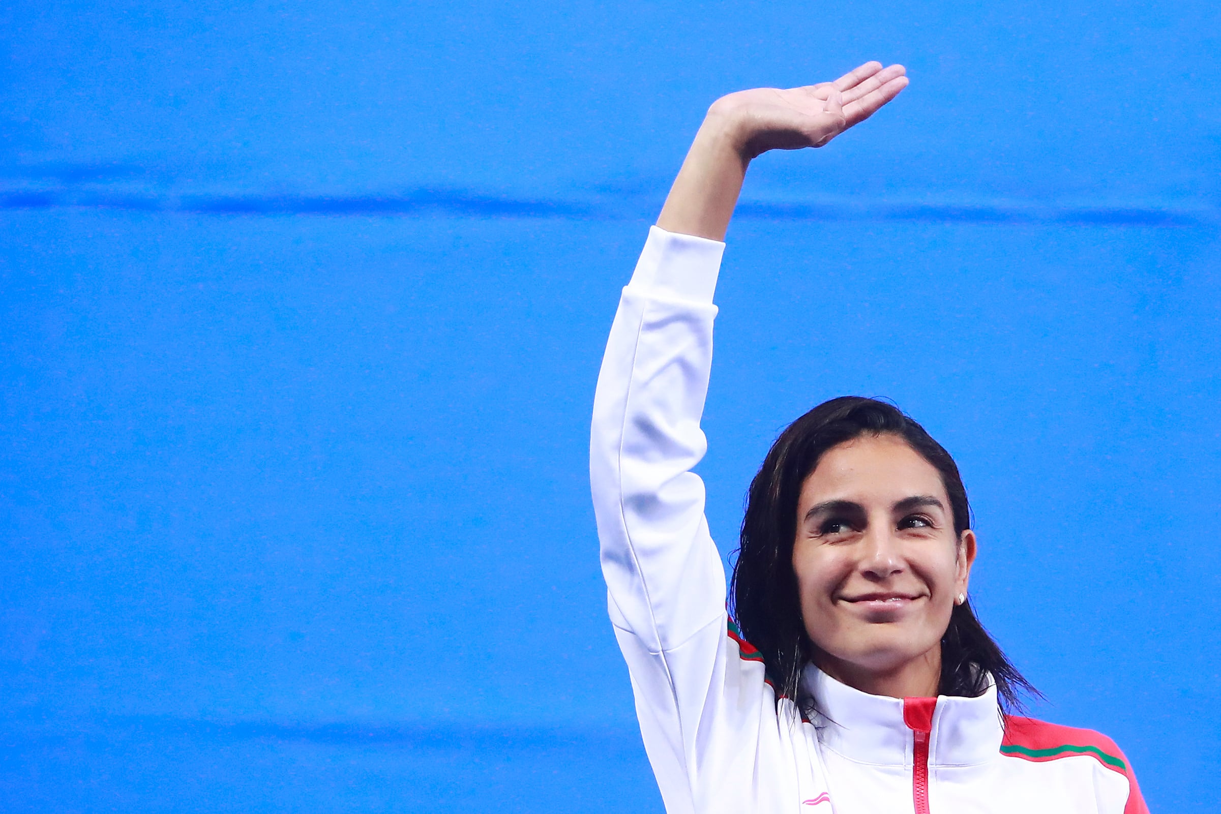 La clavadista Paola Espinoza en los Juegos Panamericanos 2019