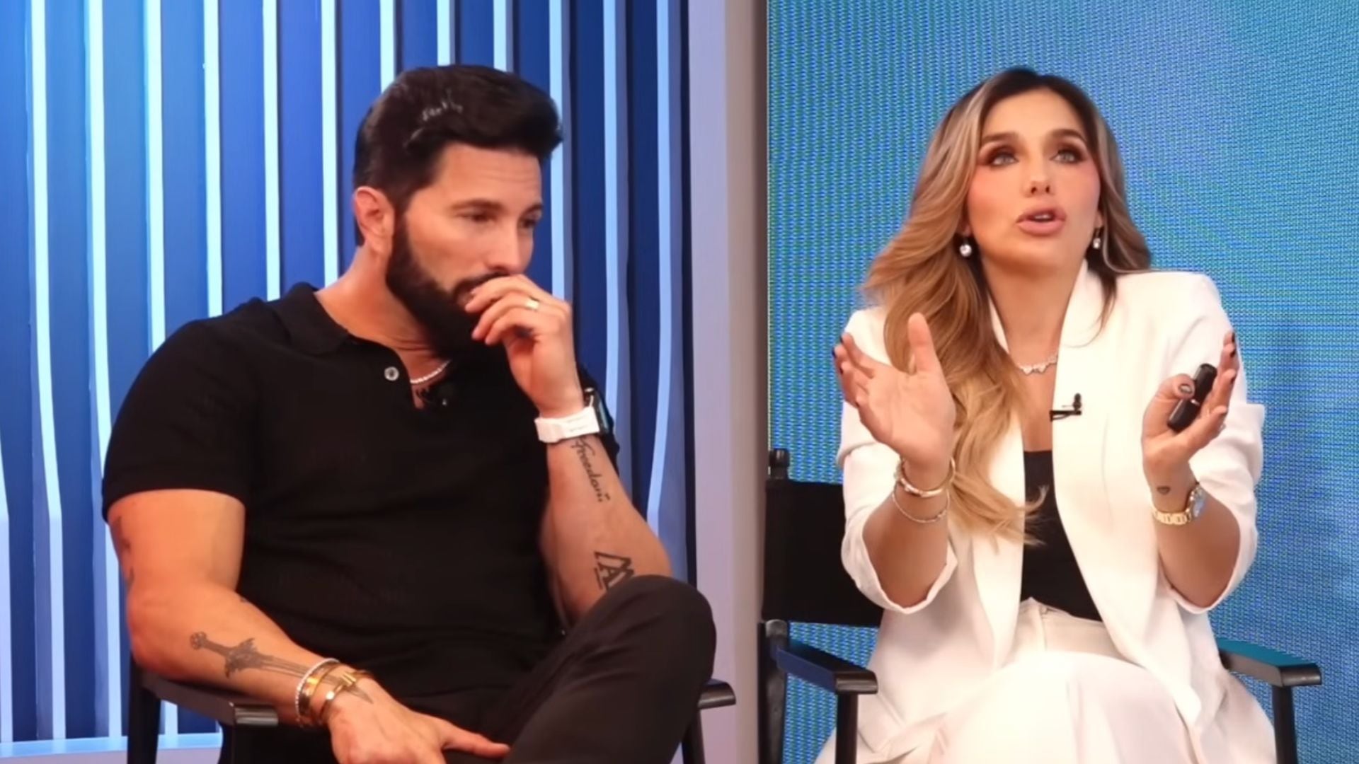 Marcela Mistral y Poncho de Nigris