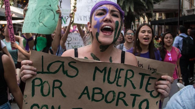 Manifestación aborto