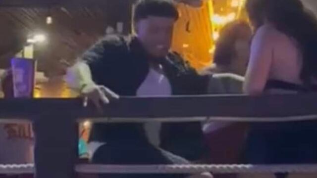 Baja Beach Fest: Sujeto patea brutalmente a joven en la cabeza