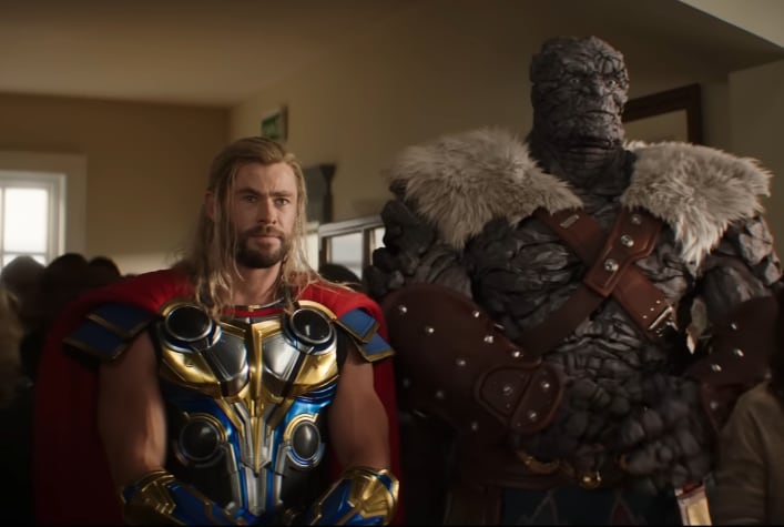 Escena de Thor: Love and Thunder