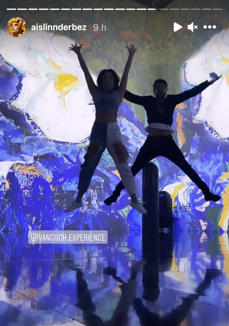 Aislinn Derbez y Eugenio Derbez