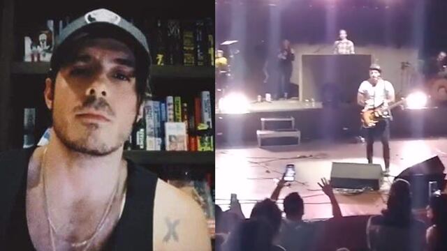 José Madero detiene concierto para consolar a fan